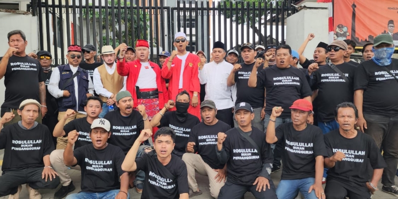 Ormas Betawi Bangkit Demo Minta Bawaslu Proses Blunder Suswono