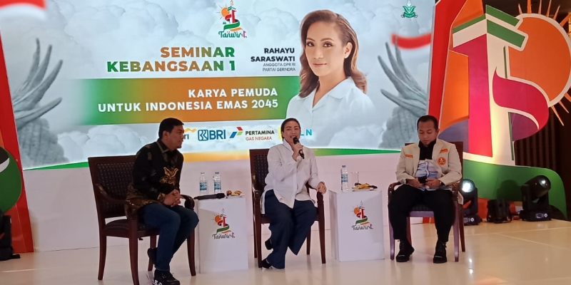 Rahayu Saraswati: Pemuda Harus Siap Hadapi Tantangan Politik Menuju Indonesia Emas 2045