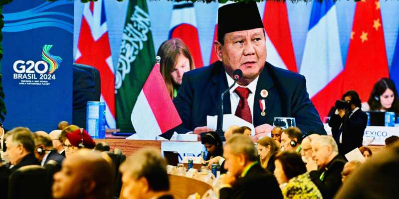 Di KTT G20 Brasil, Prabowo Tekankan Komitmen Indonesia Entaskan Kelaparan dan Kemiskinan