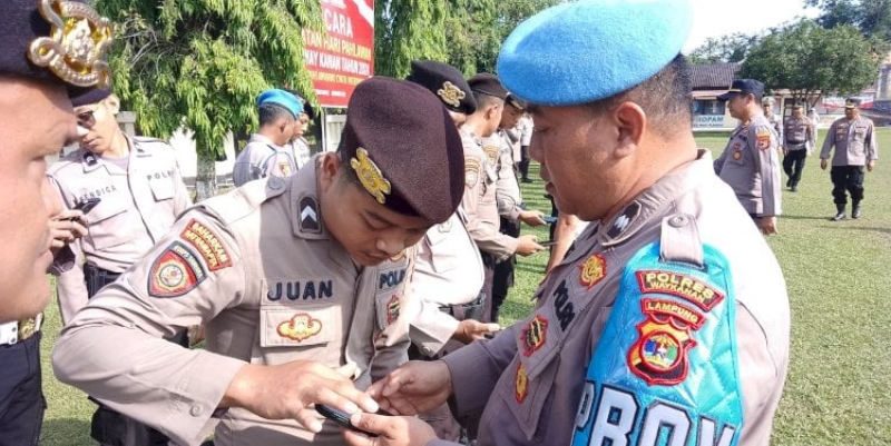 Perangi Judol, Ponsel Polisi di Lampung Mendadak Dicek