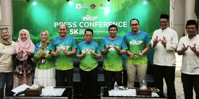 Ajak Warga Olahraga sambil Beramal, Kemenag dan BWI Gelar Waqf Run 2024