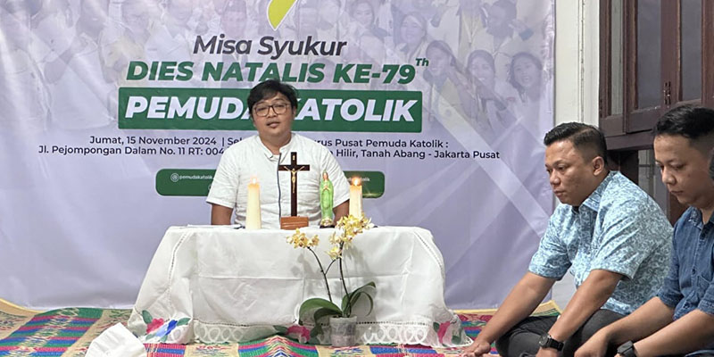 Pemuda Katolik Gelar Doa Bersama untuk Pilkada Serentak Damai dan Rukun