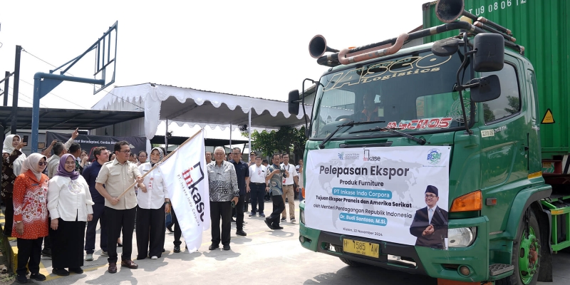 Kemendag Lepas Ekspor Furnitur Senilai 70 Ribu Dolar AS