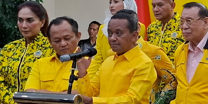 Bahlil Buka Pintu Golkar Untuk Jokowi