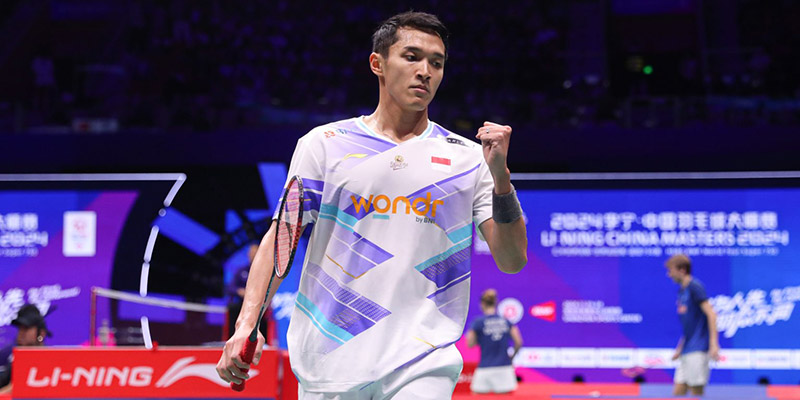 Lolos ke Perempat Final China Masters 2024, Jonatan Christie Tak Peduli Soal World Tour Finals