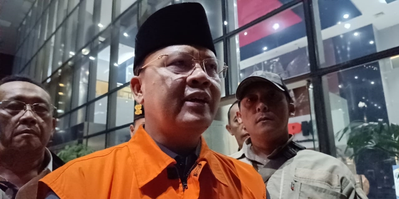 Begini Nasib Cagub Rohidin Mersyah Usai Resmi Tersangka KPK