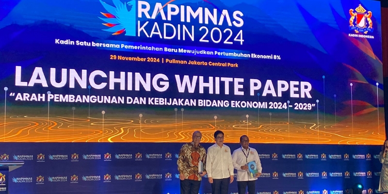 Dorong Pertumbuhan Ekonomi 8 Persen, Kadin Luncurkan White Paper