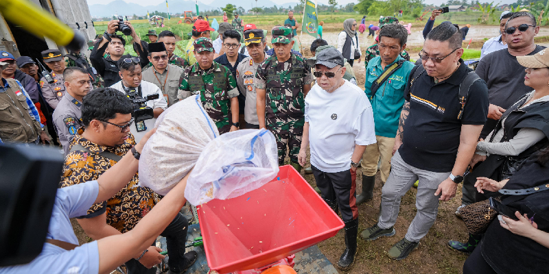 TNI AD-JHL Foundation Dukung Swasembada Pangan Prabowo