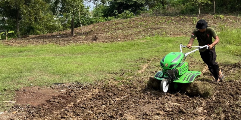 Wujudkan Ketahanan Pangan, Brimob Garap 5 Hektar Lahan Tanam Jagung