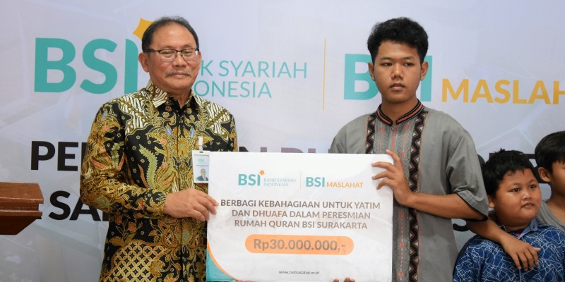 BSI Resmikan Rumah Quran Bina Santri Indonesia