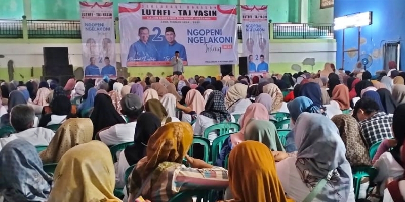 Dipimpin Ulama, Barisan Luthfi Bergerak Terbentuk di Pekalongan