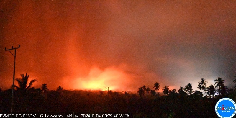 Erupsi Gunung Lewotobi Laki-laki Sejak 1800-an Banyak Makan Korban