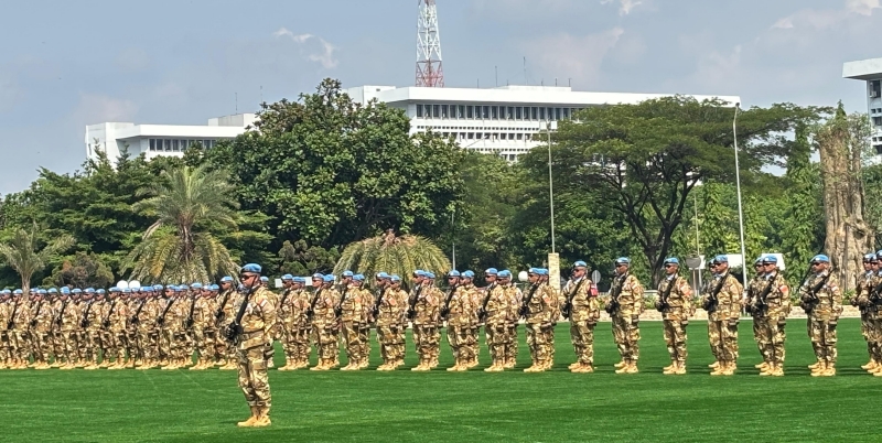 Panglima TNI Apresiasi Prajurit Tuntaskan Misi di Afrika Tengah