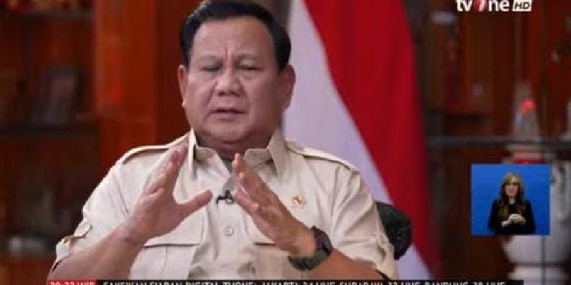 Endorse Prabowo ke Paslon Tidak Menabrak Aturan