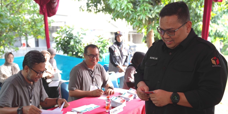 Ketua Bawaslu Awasi Langsung TPS Prabowo Subianto