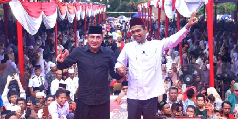 Ustaz Abdul Somad Ajak Warga Sumut Pilih Edy-Hasan di Pilgub Sumut