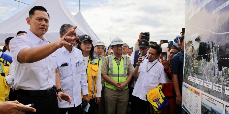 AHY: Infrastruktur Pantai Utara Jakarta Fokus Keselamatan Masyarakat