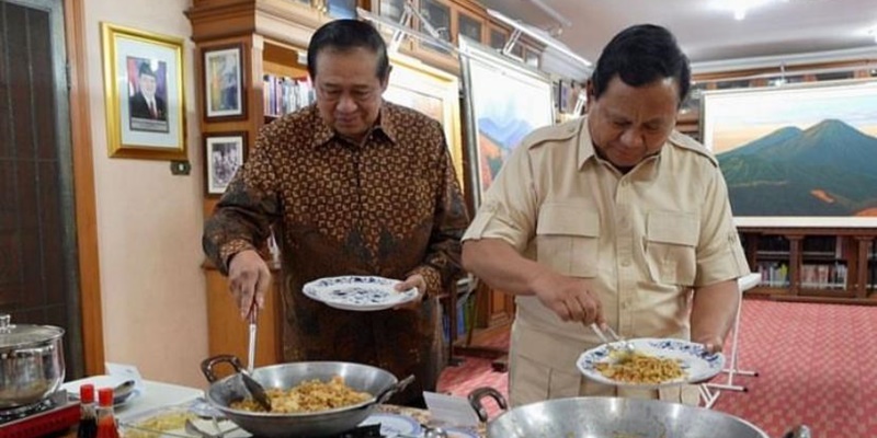 Menu Pertemuan SBY-Prabowo di Cikeas, Ada Nasi Goreng Hingga Bakso