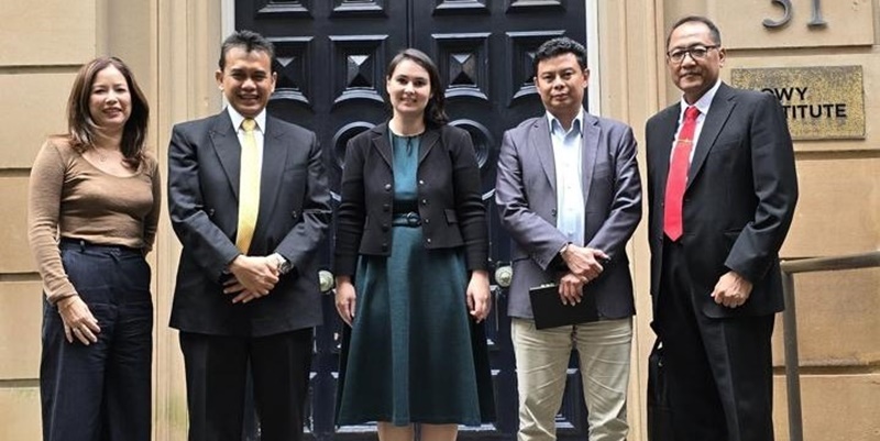 Sesjen Wantanas Sambangi Lembaga Think Tank Australia Bahas Isu Regional