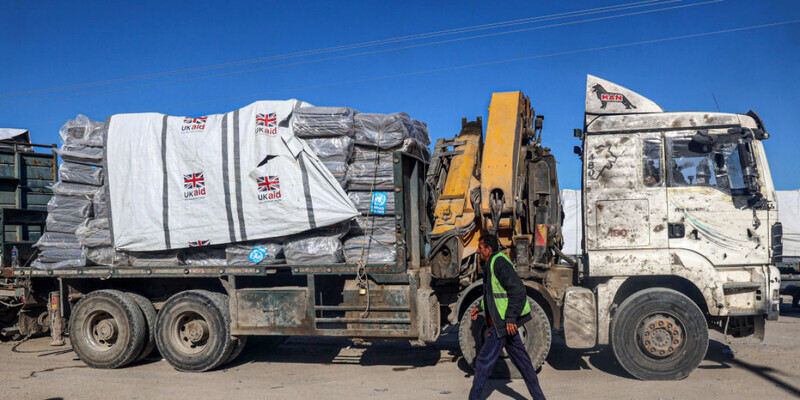 Israel Biarkan 109 Truk Bantuan Gaza Dijarah