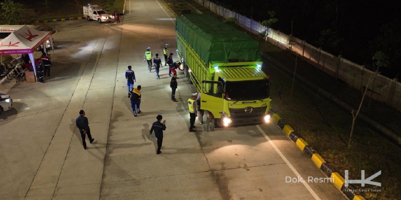 Sambut Nataru, HK Tuntaskan Pemeliharaan Tol