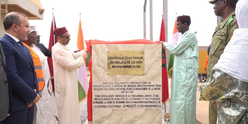 Raja Maroko Resmi Dirikan Pembangkit Listrik di Niger