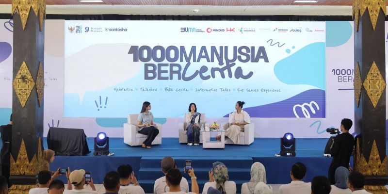 MIND ID Dukung Program Seribu Manusia Bercerita