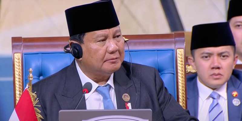 Kritik Kondisi Dunia, Prabowo: HAM Bukan untuk Orang Muslim, Menyedihkan!