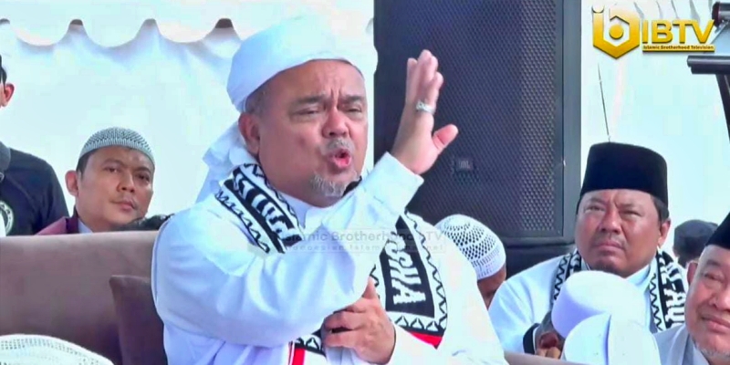 Reuni Akbar 212, Habib Rizieq Titip Pesan untuk Presiden Prabowo