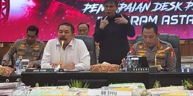 Burhanuddin: Haram Bagi Jaksa Limpahkan Pengguna Narkoba ke Pengadilan