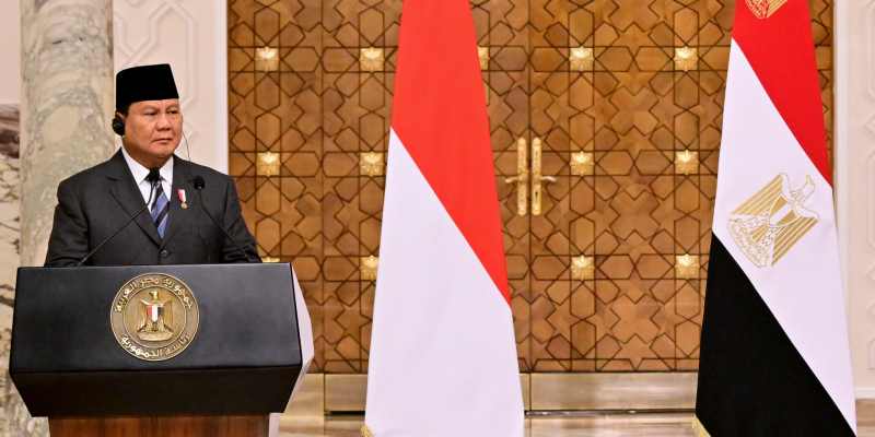 Pada El-Sisi, Prabowo Sampaikan Minat Indonesia Ikut Zona Ekonomi Terusan Suez