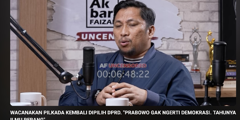 Feri Amsari: Prabowo Tak Tepat Usulkan Pemilihan Kepala Negara ke Parlemen