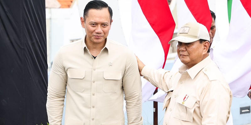 Perkuat Konektivitas, AHY Dampingi Prabowo Resmikan Flyover Madukoro