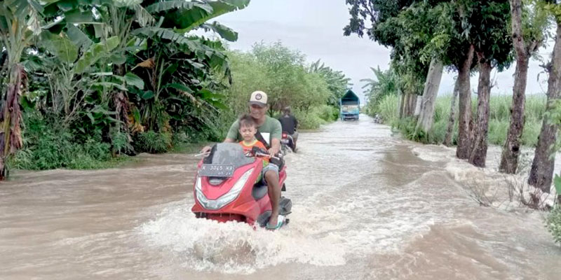 Curah Hujan Meningkat, 9 Kecamatan di Pati Berpotensi Banjir