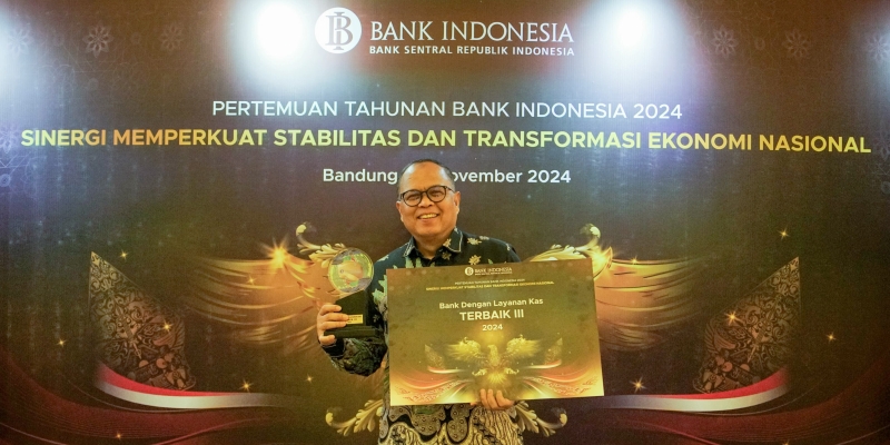 BI Dapuk bank bjb sebagai Perbankan dengan Layanan Kas Terbaik 2024