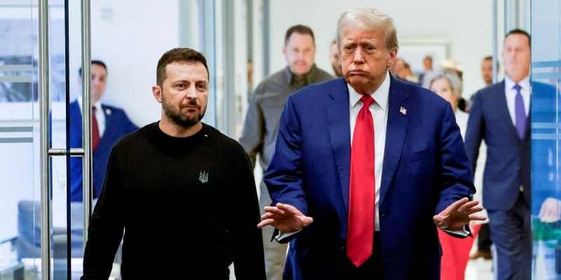 Zelensky Salut pada Trump, Punya Tekad Kuat Akhiri Perang Ukraina