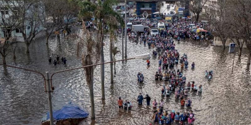 Banjir Rob Ancam Semarang Utara Jelang Akhir Tahun