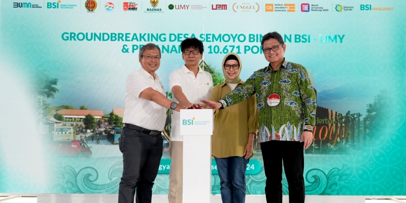 BSI Kembangkan Pemberdayaan Ekonomi Desa Semoyo Yogyakarta