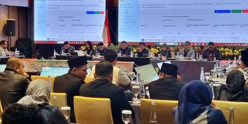 Pleno Rekap Suara Tingkat Provinsi Pilgub DKI Jakarta Dikebut 2 Hari