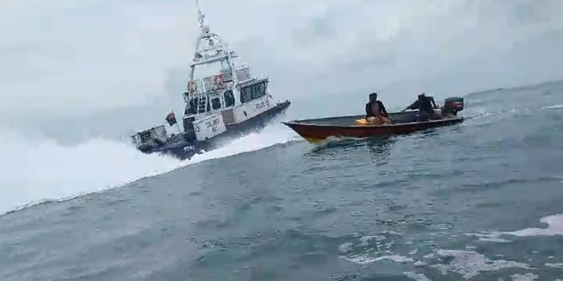 Bakamla Bantu Nelayan Indonesia yang Diusir Coast Guard Singapura