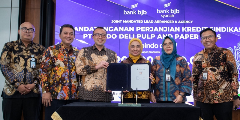 bank bjb Teken Kerja Sama Fasilitasi Kredit Sindikasi Pindo Deli