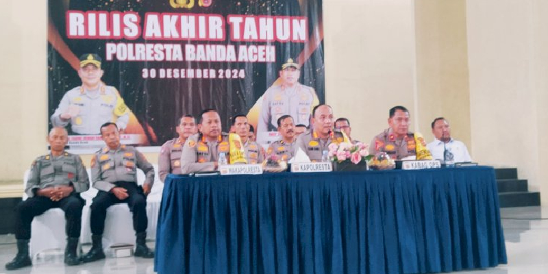 Angka Lakalantas di Polresta Banda Aceh Turun 11 Persen