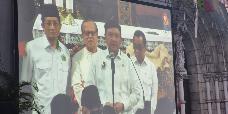 Prabowo Minta Umat Kristiani Perkuat Persatuan dan Kesatuan