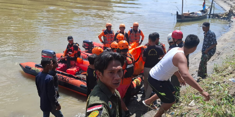 Dua Bocah Jatuh ke Sungai Deli, Satu Meninggal dan Satu Lainnya Hilang