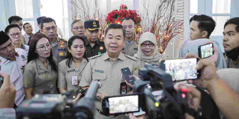 Cek Sejumlah Gereja, Pj Gubernur DKI Pastikan Perayaan  Natal Kondusif