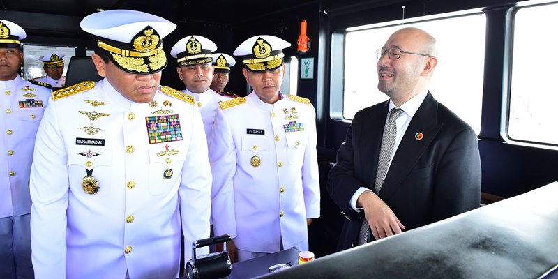 Dua Kapal Patroli Buatan Dalam Negeri Perkuat Pertahanan Laut Indonesia