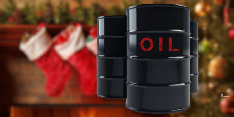 Natal Tiba, Harga Minyak Naik Lebih dari Satu Persen