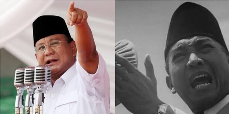 Gaya Prabowo Mirip Bung Karno di Forum Internasional