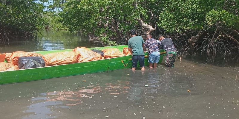 TNI AL Sukses Gagalkan Penyelundupan Barang Ilegal dari Timor Leste