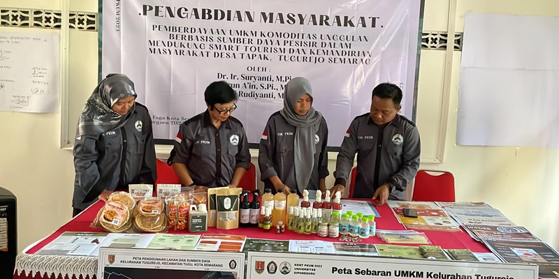 Tim KKN Tematik Undip Dorong Pemberdayaan UMKM Desa Pesisir